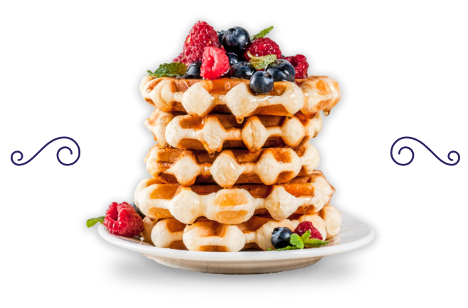 Physician Waffle House Medical Community Waffle Stack with Ornament